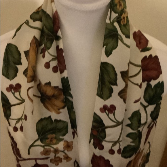 Two Oblong Scarves in Fall Colors - Picture 3 of 13